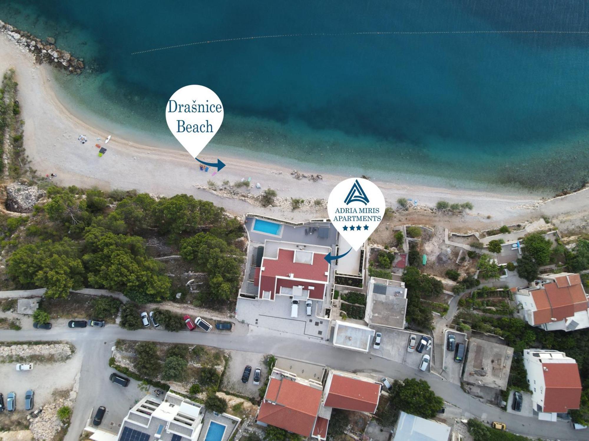 Adria Miris Apartments Drašnice Zewnętrze zdjęcie